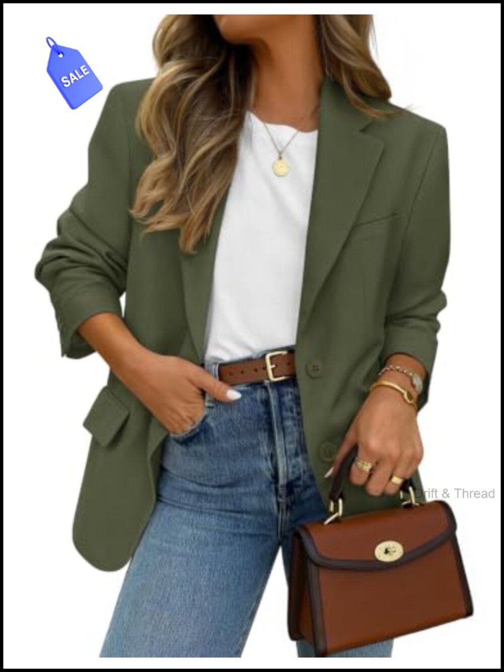 Women's Fall Blazer Business Casual Lapel Suit Jacket Oversized